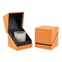 Caixas de Presente para Velas Personalizadas por Atacado, Caixa de Papelão com Tampa Flip Top, Logotipo Personalizado