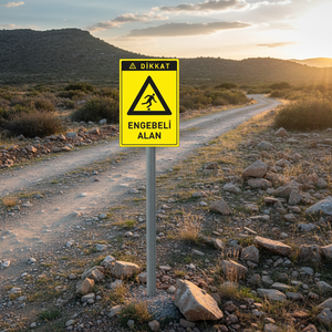 Panneaux de signalisation routière réfléchissants pour zones dangereuses - Product Image 2