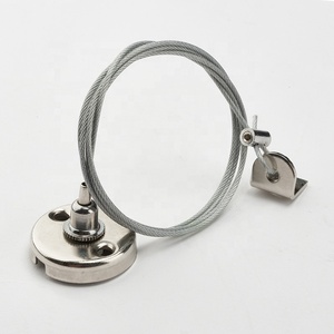 Tùy chỉnh mạ kẽm/304/316 thép không gỉ Cáp hướng dẫn dây dây Ánh Sáng treo treo Kit với Hook & Eye turnbuckle - Product Image 2