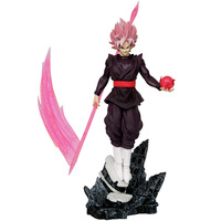NOUVEAU Figurine d'action Goku Super Saiyan Noir DBZ Anime 36 cm en PVC, modèle de collection, cadeau