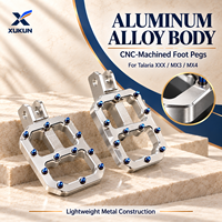 Repose-pieds larges antidérapants en aluminium CNC pour moto tout-terrain Talaria XXX MX3 MX4