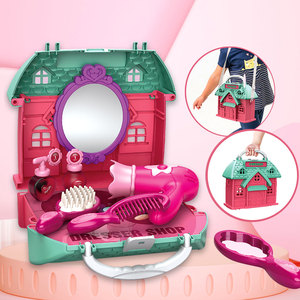 Set di Trucchi Giocattolo <span class=keywords><strong>per</strong></span> Bambine con Borsa a Tracolla, Specchio e Accessori, 3 in <span class=keywords><strong>1</strong></span>, Regalo di Natale <span class=keywords><strong>per</strong></span> Ragazze - Product Image 3