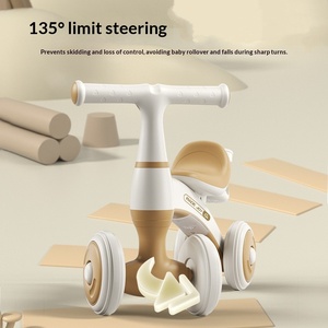 Nouvelle trottinette BMX pour enfants de 1 à 3 ans, frein à pied, cadre en PP, jantes en <span class=keywords><strong>carbone</strong></span>, roues de 24 pouces, exercice d'équilibre et de coordination - Product Image 2