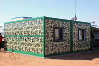 Maison modulaire pliable en acier à construction rapide 20ft 40ft Entrepôt extérieur préfabriqué