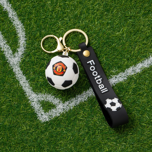 Llavero con Colgante de Fútbol con Diseño de Dibujos Animados, para Estudiantes, Parejas, Mochilas Escolares, Adorno para Colgar en el Coche, Regalo - Product Image 5