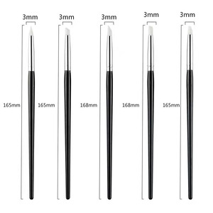 5pcs <b>Silicone</b> Dotting Pen Set Nail Art Hollow Carving Embossing Clay Pottery Soft <b>Tool</b> - Product Image 5