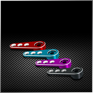 Pièces de mise à niveau pour voiture RC Crawler <span class=keywords><strong>1</strong></span>/<span class=keywords><strong>18</strong></span> <span class=keywords><strong>TRX4M</strong></span> Bronco Defender 2065T : Servomoteur en aluminium et bras de direction en métal - Product Image 1