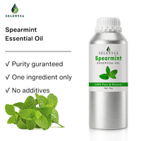 Minyak Esensial Spearmint Distilasi Uap Murni 100% Aromaterapi Pereda Nyeri untuk Perawatan Kulit dan Rambut Berbagai Ukuran