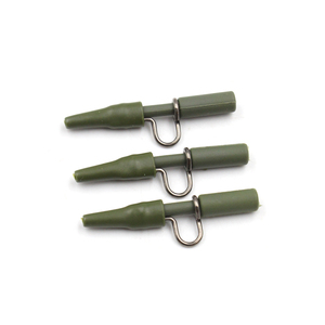 Pêche sportive 100 pièces Accessoires de pêche à la <span class=keywords><strong>carpe</strong></span> Clips de <span class=keywords><strong>plomb</strong></span> robustes et tubes de caoutchouc pour la queue Montages - Product Image 1