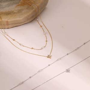 FY Fashion Minimalist Women Multi Layer <strong>Necklaces</strong> No Fade Stainless Steel Star Cross <strong>Coin</strong> Charms Pendant Layered Choker <strong>Necklace</strong> - Product Image 5