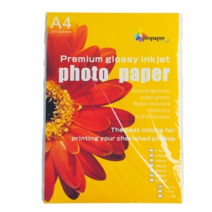 Trung Quốc Nhà máy cao cấp giấy ảnh cộng với <span class=keywords><strong>Glossy</strong></span> papier Máy in ảnh giấy kích thước A3 <span class=keywords><strong>A4</strong></span> <span class=keywords><strong>4x6</strong></span> cho Epson máy in phun in ấn - Product Image 1