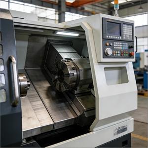 Die TCK700 <span class=keywords><strong>CNC</strong></span>-Schrägbett-Drehmaschine Ist eine Präzisionsbearbeitungs- und Mittelschwere Fräs-Drehmaschine mit FANUC-Steuerungssystem. - Product Image 6