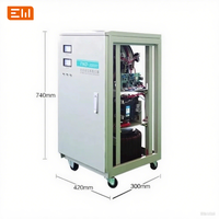 AVR Fabricant 5000VA Automatique Monophasé AC Servo Moteur Stabilisateur 220V/110V SHGF Modèle avec Écran LCD Cuivre SVC TND"