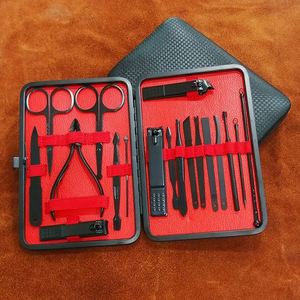 <span class=keywords><strong>Set</strong></span> <span class=keywords><strong>Manicure</strong></span> Rosso 16 Pezzi, Kit Professionale per Unghie <span class=keywords><strong>e</strong></span> <span class=keywords><strong>Pedicure</strong></span>, Strumenti in Acciaio Inox, <span class=keywords><strong>Set</strong></span> per la Cura Personale Femminile, Miglior Maschera per Occhi - Product Image 6