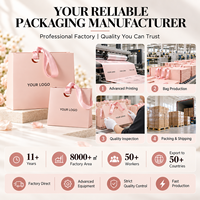 Sac de luxe pour le shopping avec nœud, design personnalisé, poignées en coton, sacs d'emballage pour vêtements, sacs de boutique, sac cadeau blanc pour vêtements
