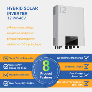 SUOER Home sistema di energia solare 24/48 Volt sistema di accumulo di energia solare <span class=keywords><strong>Inverter</strong></span> ibrido onda sinusoidale pura - Product Image 3