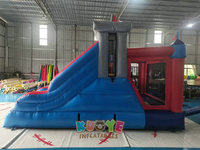 KUOYE-Château gonflable commercial de haute qualité en PVC avec toboggan et piscine à balles pour enfants