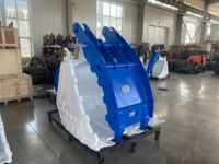 Pinza per Benna Escavatore con Rotazione a 360 Gradi, Grappolo Idraulico OEM