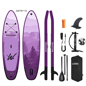 กระดานโยคะ SUP ขนาด 10'6/320 ซม. สำหรับกีฬาทางน้ำ พายเรือแบบเป่าลม ขายตรงจากโรงงาน DEER กระดานโยคะ SUP แบบเป่าลม - Product Image 6