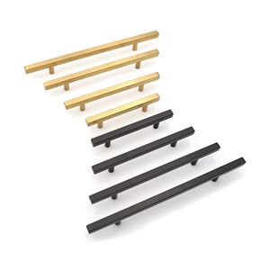 Modern 12mm Stainless Steel Furniture <b>Knob</b> Square Handle <b>Silver</b> Black Gold Kitchen Cabinets <b>Drawer</b> Pulls for Dresser Bedroom - Product Image 2