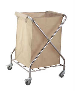 Chariot panier à linge pour hôtel Chariot à linge Chariot de ménage - Product Image 5
