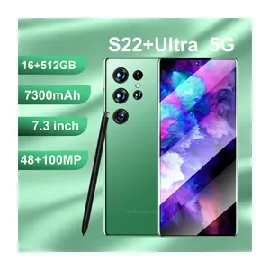 OEM yeni orijinal S22 ultra 7.3 inç smartphone anlaşma zte cep telefonu samsung cep telefonları