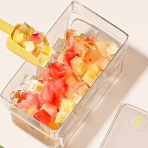 Molde para Cubitos de Hielo de 68 Compartimentos, Caja de Almacenamiento de Hielo de Grado Alimenticio para Uso Doméstico, Bandeja para Cubitos de Hielo con Caja de Almacenamiento, Accesorio de Cocina - Product Image 4