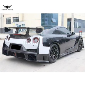 Usine vendant N Style fibre de carbone pare-chocs lèvre Spoiler Bodykit pour Nissan <span class=keywords><strong>GTR</strong></span> R35 mise à niveau vers <span class=keywords><strong>2024</strong></span> Nism Design Body Kit - Product Image 5
