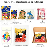 Ballons en latex métallisé de 10 pouces, 1,8 g, épaissis, pour fêtes, mariages, anniversaires, Noël, Halloween, décoration d'événements, vente en gros