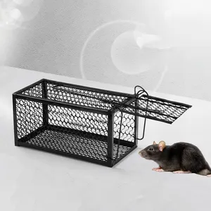 WHY541 piège à souris domestique en fer, en métal réutilisable, humain, pour l'intérieur et l'extérieur, piège à Rat, Cage à Rat, piège à souris