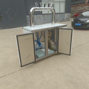 Carrito dispensador de <span class=keywords><strong>cerveza</strong></span> de 120L de grado restaurante con ruedas (acero inoxidable) - Product Image 6