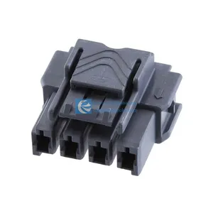 Conectores AMP 5-2232265-4 Caixas Plug 4 Posições 6.00 MM 522322654 Conector Série de Potência Triple Bloqueio Fio Brilho Cinza