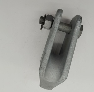 Accessori di potenza su misura in acciaio zincato preformato senza uscita morsetto ditale <span class=keywords><strong>Clevis</strong></span> tensione morsetto per raccordi elettrici - Product Image 4