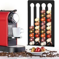 Dolce Gusto Porte-dosette de café en métal, panier organisateur de capsules de café en métal, support de coffre