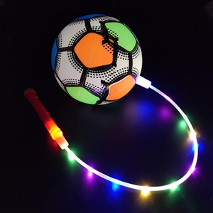 <b>LED</b> Bouncy Chain <b>Ball</b> Toys Kids Inflatable Football Bouncing <b>Ball</b> Cute Flashing <b>Ball</b> Children Funny Toy Gifts for Kids - Product Image 6