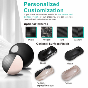Paktechz Kit de carrosserie complet en Fiber de carbone sèche pare-chocs avant jupe latérale aileron arrière pour Lamborghini <span class=keywords><strong>Huracan</strong></span> 580 610 <span class=keywords><strong>EVO</strong></span> - Product Image 5