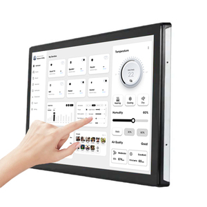 21.5 22 23 24 32 pollici impermeabile Digital Signages Touch Screen Monitor pannello frontale IP65 bordo stretto impermeabile - Product Image 1