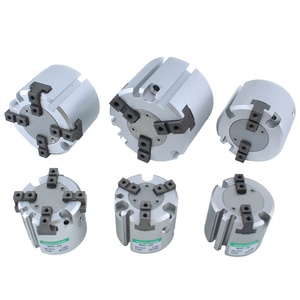 Cilindro Neumático de Doble Acción Serie MHS para Brazo Robótico Colaborativo, Nuevo, Pinza de Gas Neumática de Tres Mordazas - Product Image 6