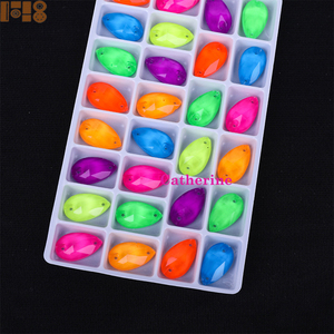 Cristales de Iridisencia de Color Neón para Coser, Accesorios de Costura DIY, Diamantes de Imitación - Product Image 6