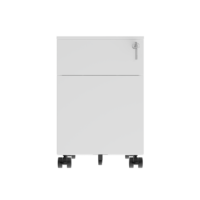 Classeur vertical en métal à 2 tiroirs OEM Classeur à tiroirs en acier de style moderne pour le stockage à domicile et au bureau