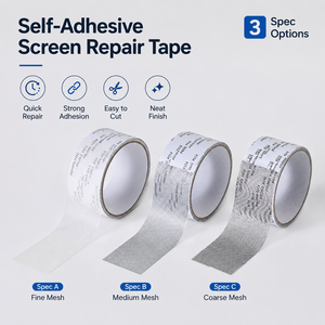 <span class=keywords><strong>Cinta</strong></span> de Reparación para <span class=keywords><strong>Mosquiteras</strong></span>, 50mm x 5m, Autoadhesiva, de Malla de Poliéster, para <span class=keywords><strong>Reparar</strong></span> Agujeros en <span class=keywords><strong>Mosquiteras</strong></span> - Product Image 3