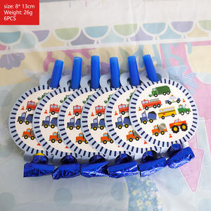 Plateau à gobelets en papier jetables sur le thème de l'excavateur Fournitures de décoration pour fêtes d'anniversaire d'enfants Décorations de vaisselle d'ingénierie - Product Image 4