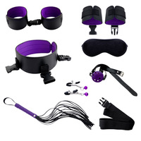 SM-Tauchset für Erwachsene, 26-teilig, Brustaufkleber, Analvibrator, Sinnliche Bondage-Sexzubehör, Flirtartikel
