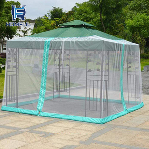 HOMFUL Extérieur de Maille de Polyester de Tirette Porte <span class=keywords><strong>Parasol</strong></span> Moustiquaire Sur <span class=keywords><strong>Parasol</strong></span> - Product Image 1