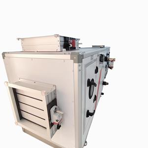 เครื่องปรับอากาศแบบปรับปริมาณลมได้ 4 แถว ระบบ HVAC ขนาด 5 แรงม้า ติดตั้งบนเพดาน  ผู้ผลิต AHU แบบกำหนดเอง - Product Image 1