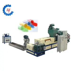 PP PE ABS PS PC PA 500kg/h High Capacity New Technology Plastic Recycle Granules Making Extruder Machine