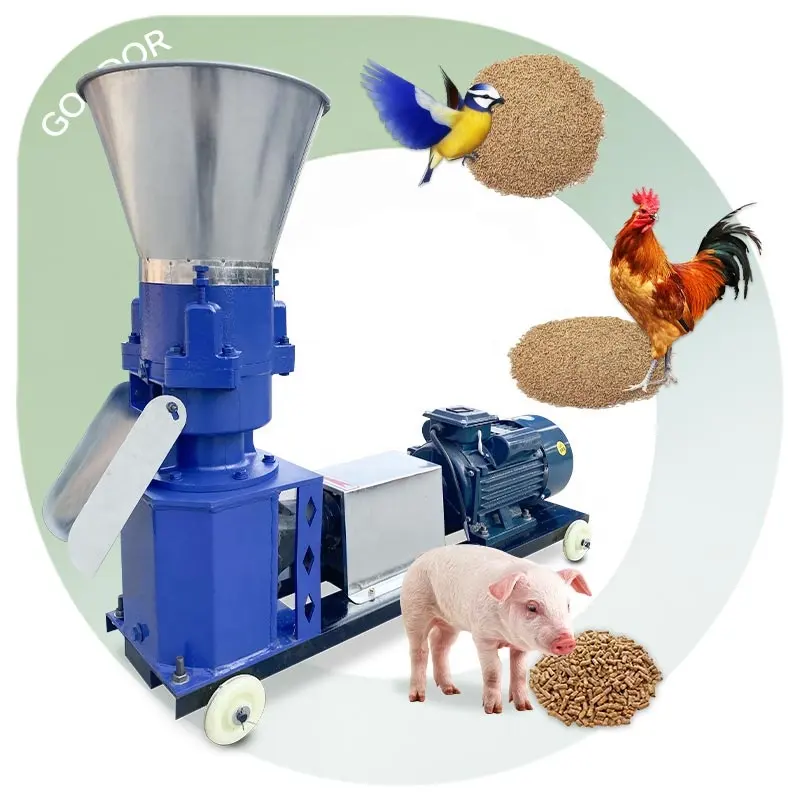 Poltry Automatic Peletizadora Processing Poultry Feed Formulation Machine Mill That Makes Food for Pigs