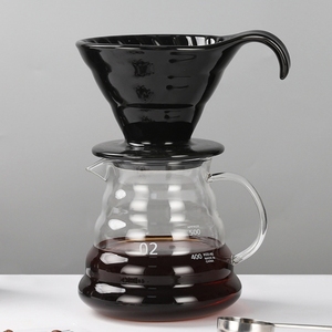 Cafetière goutteur pot <span class=keywords><strong>carafe</strong></span> en verre ensemble de cafetière avec filtre goutte à goutte en acier inoxydable réutilisable - Product Image 4