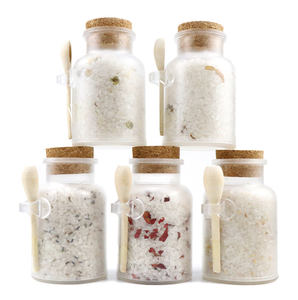 Vente en gros <span class=keywords><strong>de</strong></span> sels <span class=keywords><strong>de</strong></span> bain <span class=keywords><strong>de</strong></span> luxe biologiques aux fleurs <span class=keywords><strong>de</strong></span> cristal, étiquette privée, rose moussante, achat en gros - Product Image 6