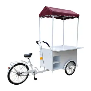 出售新设计的冰淇淋和煎饼食品自行车货运自行车